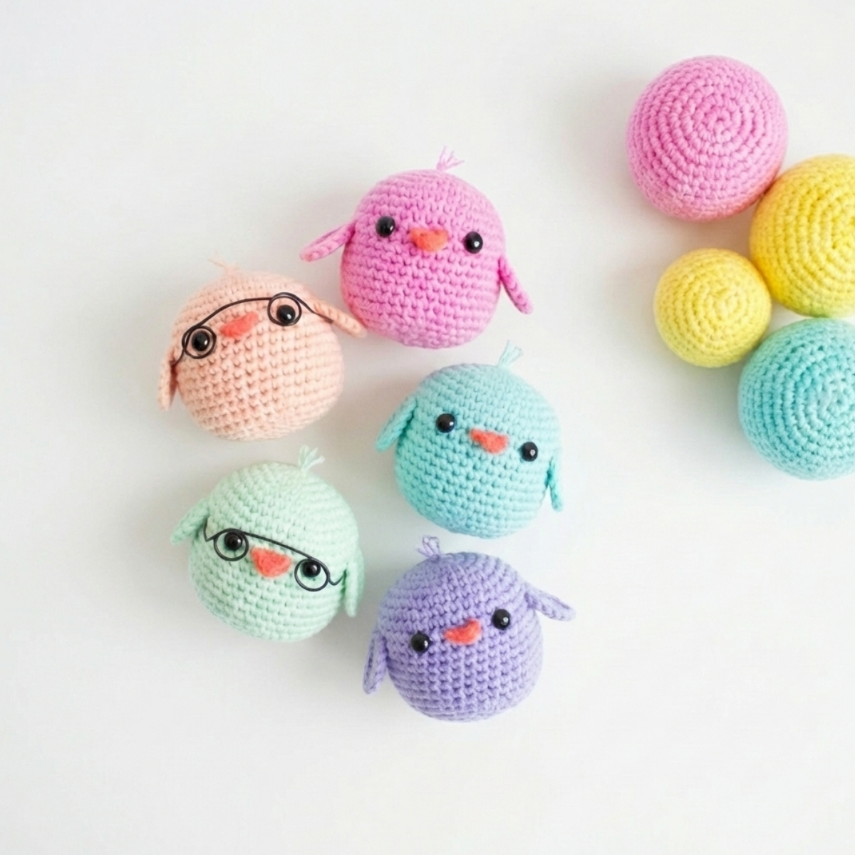 Amigurumi Spring Chicks Crochet Pattern